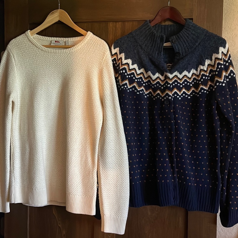 Fjallraven sweaters